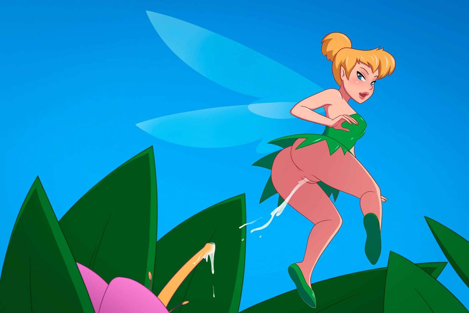 Kinky tinker bell training peter