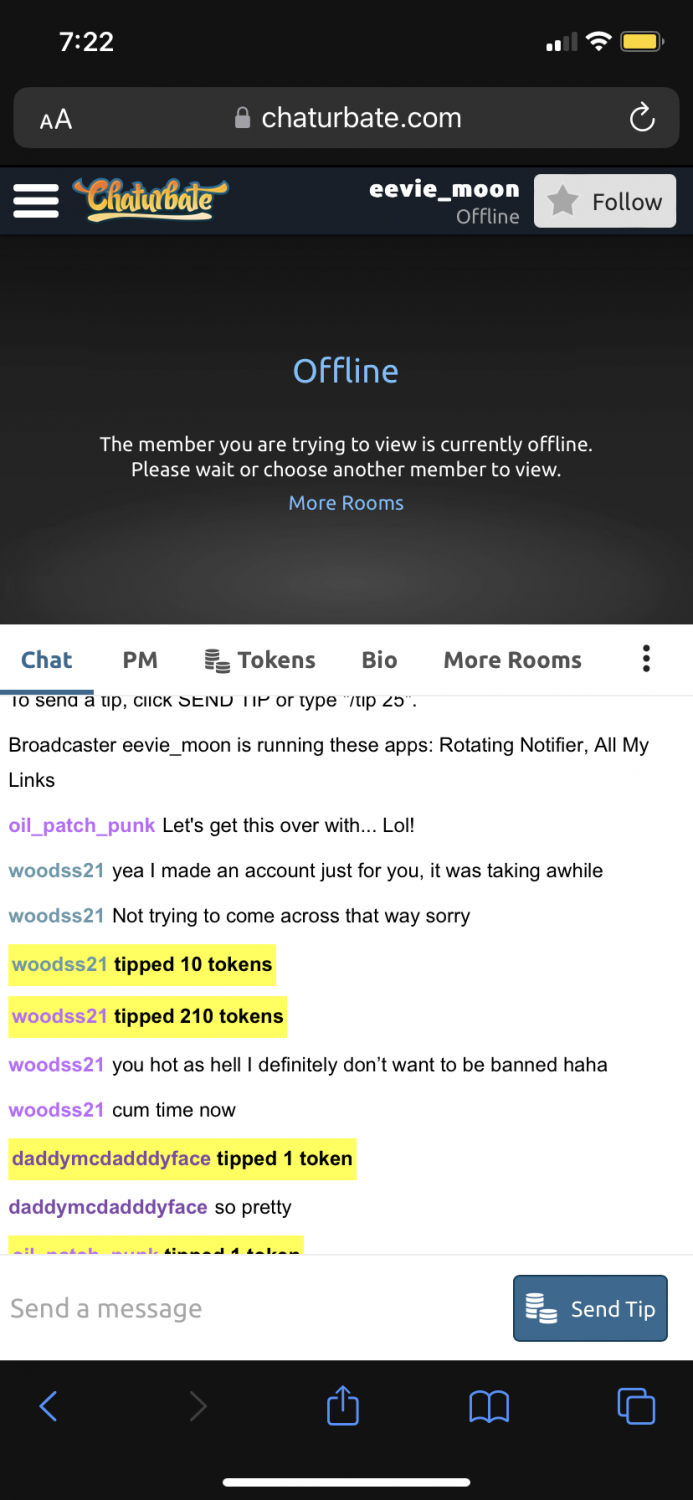 Eevie_Moon CB&OF pt2 🤡🍑💦🍆🚫🇨🇦🗑️ #gAOwTgE7