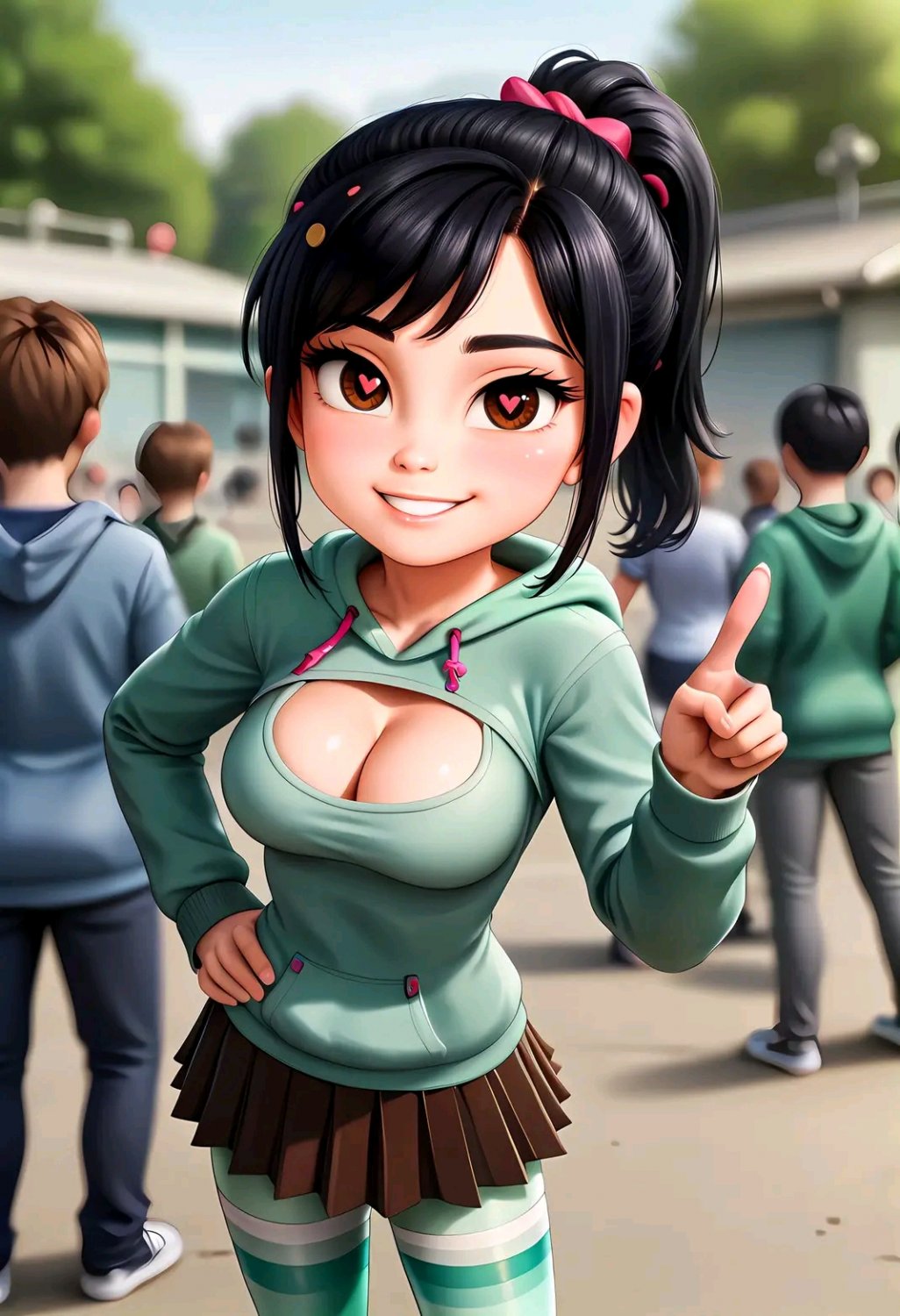 vanellope sencilla pero muy hermosa part 2 #YjUque67
