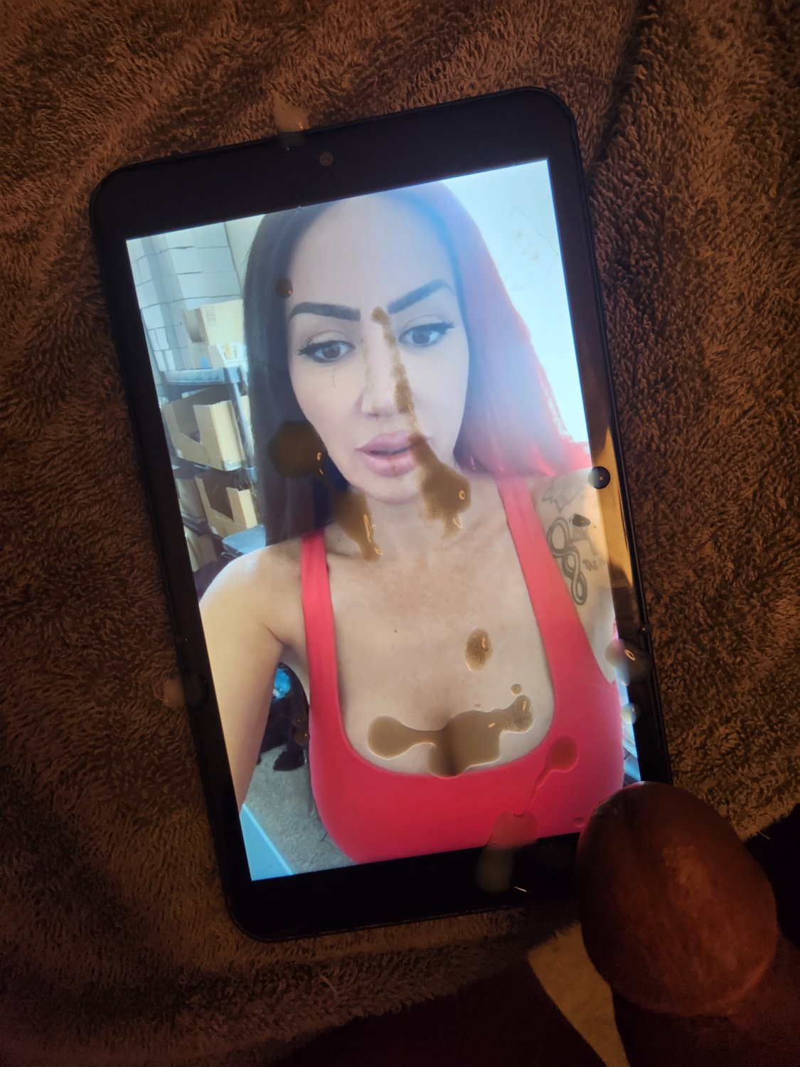 Ash Costello Cum Tribute 1. Look at those huge titties. #jeTaN7Cz